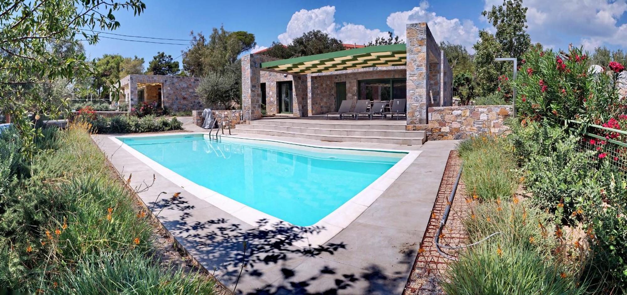 Villa Ouzo Stone House 1 With Private Pool Plomari Exterior foto